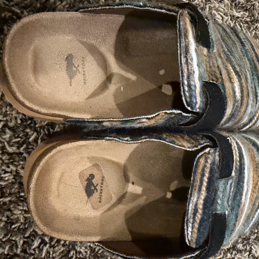 Rocket Dog Multicolor Striped Loafers with Buckle - Picture 3 of 5